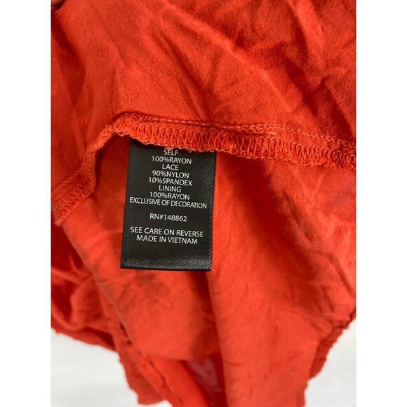 Torrid Swiss Dot Crochet Inset Tank Size 1X - Picture 7 of 10